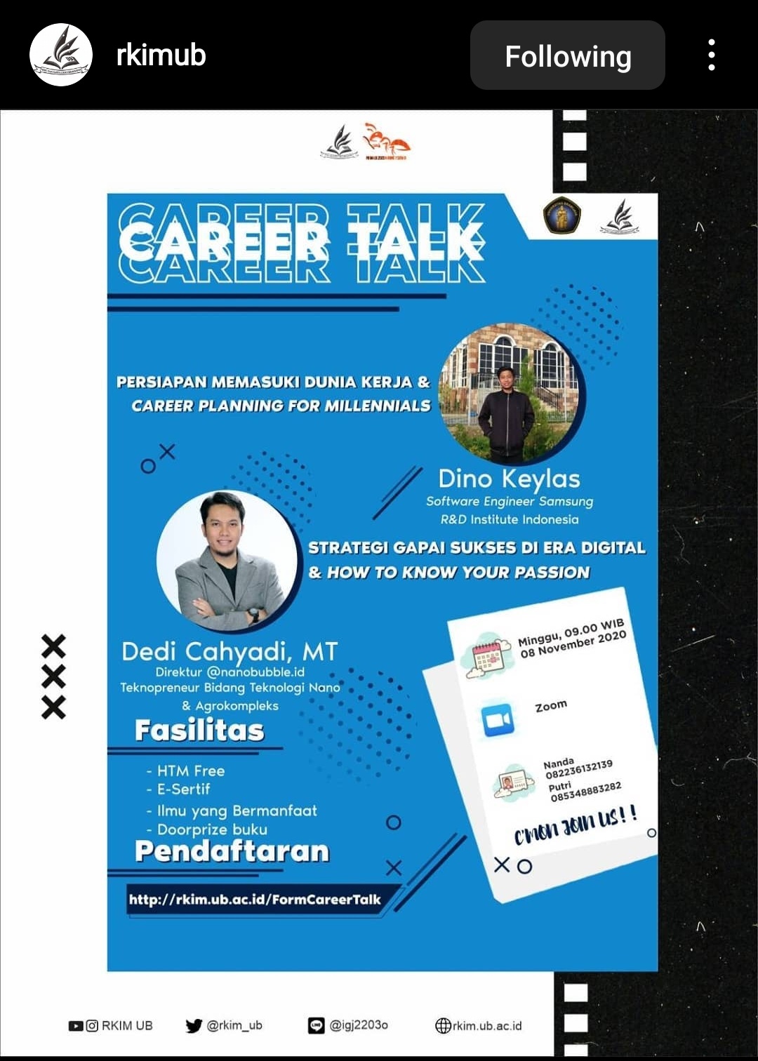 career-talk-poster